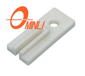Accesorios para ventanas de piezas de material de nailon y PVC personalizados blancos (ML-HA022)