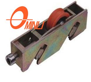 Zinco Roda con pieza única para venta popular (ML-FS011)
