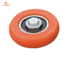Accesorios de rodillo de puerta de ventana corrediza de rueda de nailon con rodamiento naranja (ML-AR010)