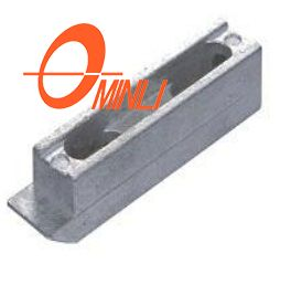 Accesorios de soporte de aleación de aluminio con cerradura de puerta y ventana de fábrica (ML-HA018)