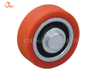 Rodillo de puerta y ventana con rueda de nailon con rodamiento naranja (ML-AF028)