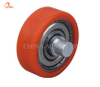 Rodillo de rueda de nailon con rodamiento blanco para polea de puerta y ventana (ML-AF017)