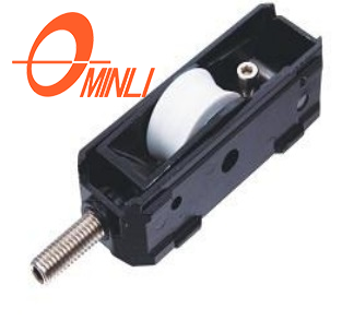 Rodillo simple ajustable en altura con rodamiento de agujas en soporte de zinc ML-FS004 